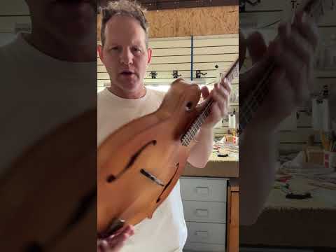 Tonedevil OFM Octave Mandolin 2026 - Tobacco Honey Amber Satin image 12