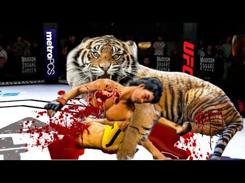Bruce Lee vs Golden Lion ( EA Sports UFC 4 ) wwe mma