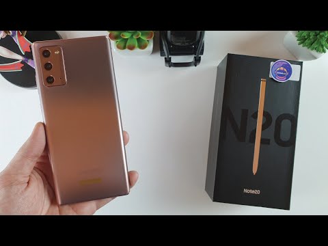 Samsung Galaxy Note 20 Unbxoing | Hands-On, Design, Unbox, Set Up new, Camera Test