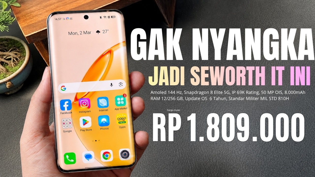 NYESEL BELI DULUAN, HARGA TURUN‼️RAM 12/256 GB, 8000mAh - DI PERTENGAHAN 2026