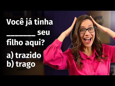 🚨 EASY PORTUGUESE Test! Do you master the BASICS of VERBS? ❗