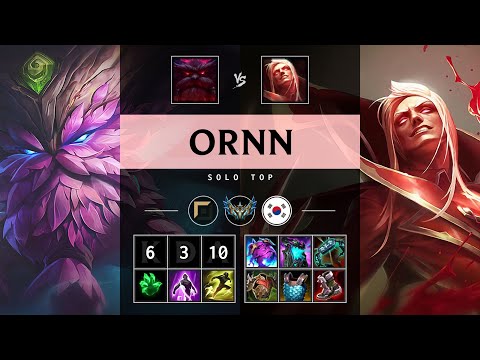 Ornn Top vs Vladimir - KR Challenger Patch 25.11