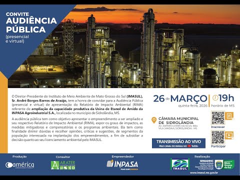 Audiência Pública - INPASA