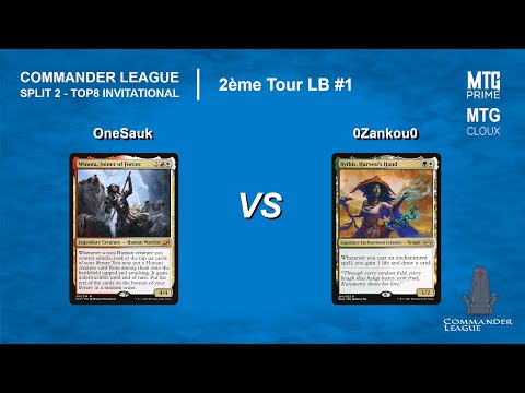 Magic Duel Commander League TOP8 Invitational - Sythis vs Winota - 2ème Tour Loser Bracket #1