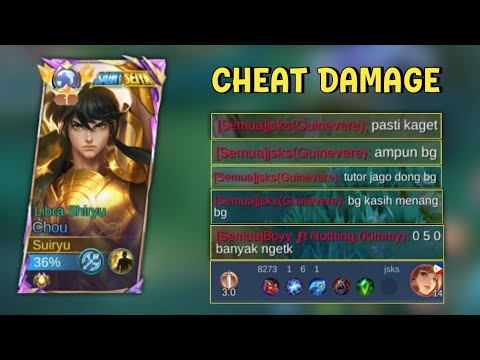BOWO LIBRA SUPER DAMAGE BIKIN MUSUH MINTA AMPUN | CHOU BUILD TERSAKIT - TOP GLOBAL CHOU MLBB