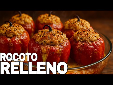 "Rocoto Relleno Peruano 🇵🇪 | Receta Fácil y Deliciosa Paso a Paso"