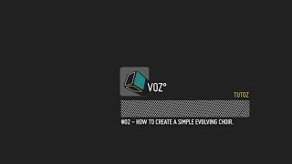 Video thumbnail for BLINKSONIC_VOZ°_Tutoz_#02 - How to create a simple evolving choir. by BLINKSONIC°