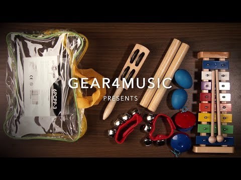 Rhythm Selection 6 Piece Kids Percussion Set | Gear4music demo