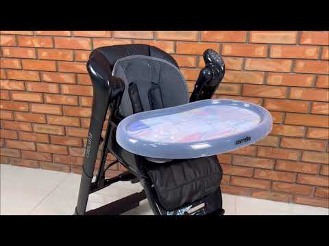 Стульчик-качели Carrello Cascata Space Grey MOQ (CRL-10303/1 Space Grey)