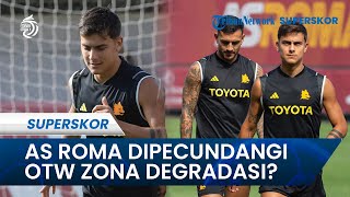 AS Roma Dikalahakan Tim Promosi hingga Terancam Merosot ke Zona Degradasi Klasemen Liga Italia