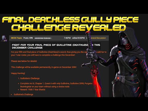 Final Deathless Piece Challenge Info Revealed! Get Ranking People It May hurt! | Marvel Champions