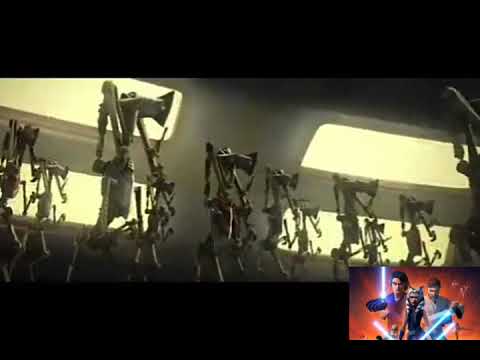 Star Wars: The Clone Wars -7x2- Anakin And The Bad Batch VS B-Wing Droids
