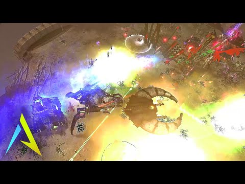 Warhammer 40,000: UNIFICATION MOD | Necrons vs. Thousand Sons (Survival Insane) [Live Gameplay]