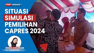 Simulasi Pemungutan Suara di TPS KPU Pinrang Mendadak Riuh, Ada Pria Ketahuan 2 Kali Mencoblos