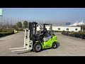 HULKMAN 3.5Ton LPG gas forklift with single double fork to Peru