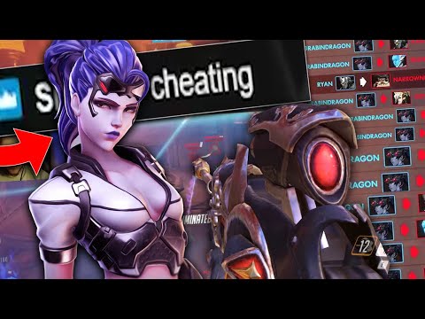 Toxic players accuse me of HACKING on Widowmaker.. (Overwatch)