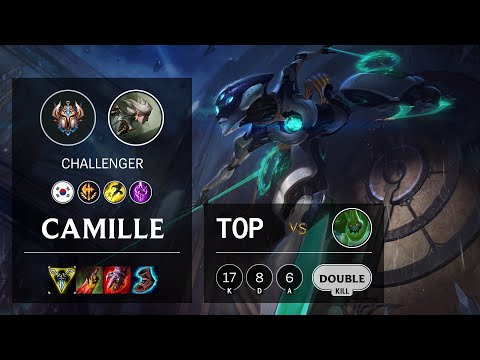 Camille Top vs Zac - KR Challenger Patch 10.20