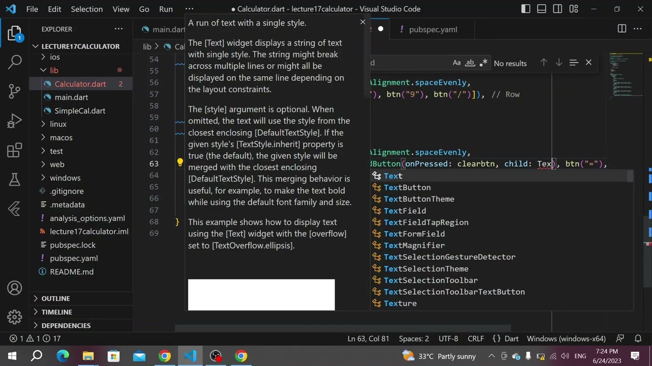 Flutter Tutorial: Building a Calculator App with the Math Package