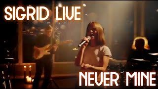 Sigrid Never Mine Live with guitar solo (edited out band intros)