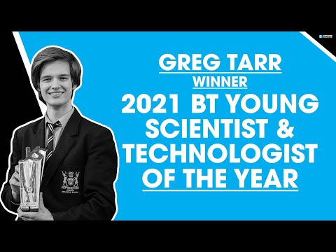 Greg Tarr, Winner, 2021 BT Young Scientist & Technologist of the Year
