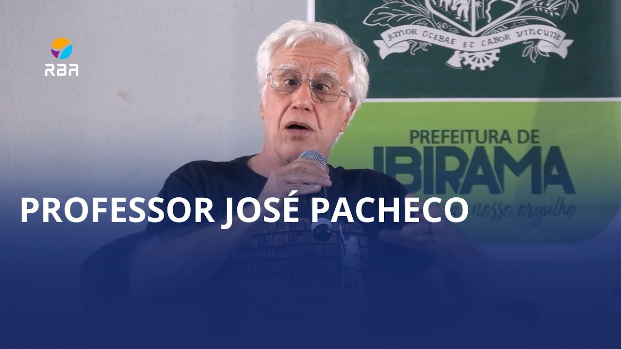 Palestra com o Prof. José Pacheco 👨‍🏫