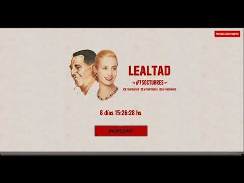 Así será la movilización virtual por los 75 años del 17 de Octubre