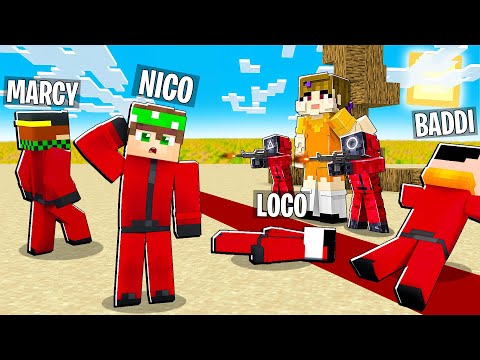 LET'S PLAY *EXTREME* SQUID GAME HIDE AND SEEK on MINECRAFT!