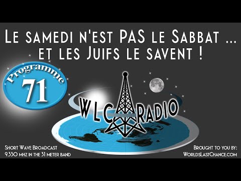 Le samedi n&rsquo;est PAS le Sabbat … et les Juifs le savent !