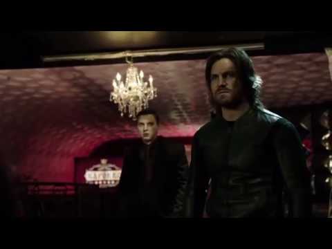 Arrow 5x17 Prometheus Breaks Oliver / Oliver vs Konstantin Kovar