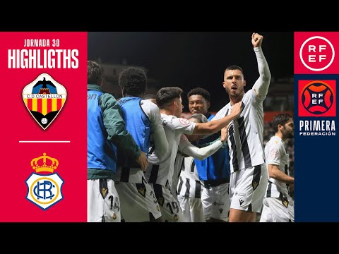 Resumen #PrimeraFederación | CD Castellón 3-2 RC Recreativo de Huelva | Jornada 30, Grupo 2