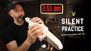 Video thumbnail for Want to Practice QUIETLY? The Roland Aerophone AE-10 Can Help by Better Sax