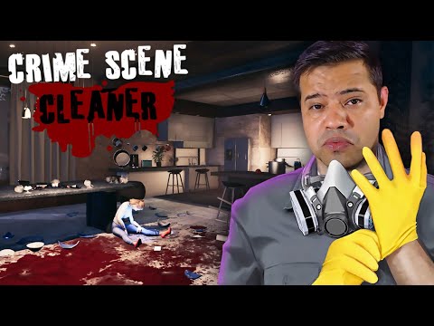 LIMPANDO CENAS DE CRIMES! - CRIME SCENE CLEANER #01