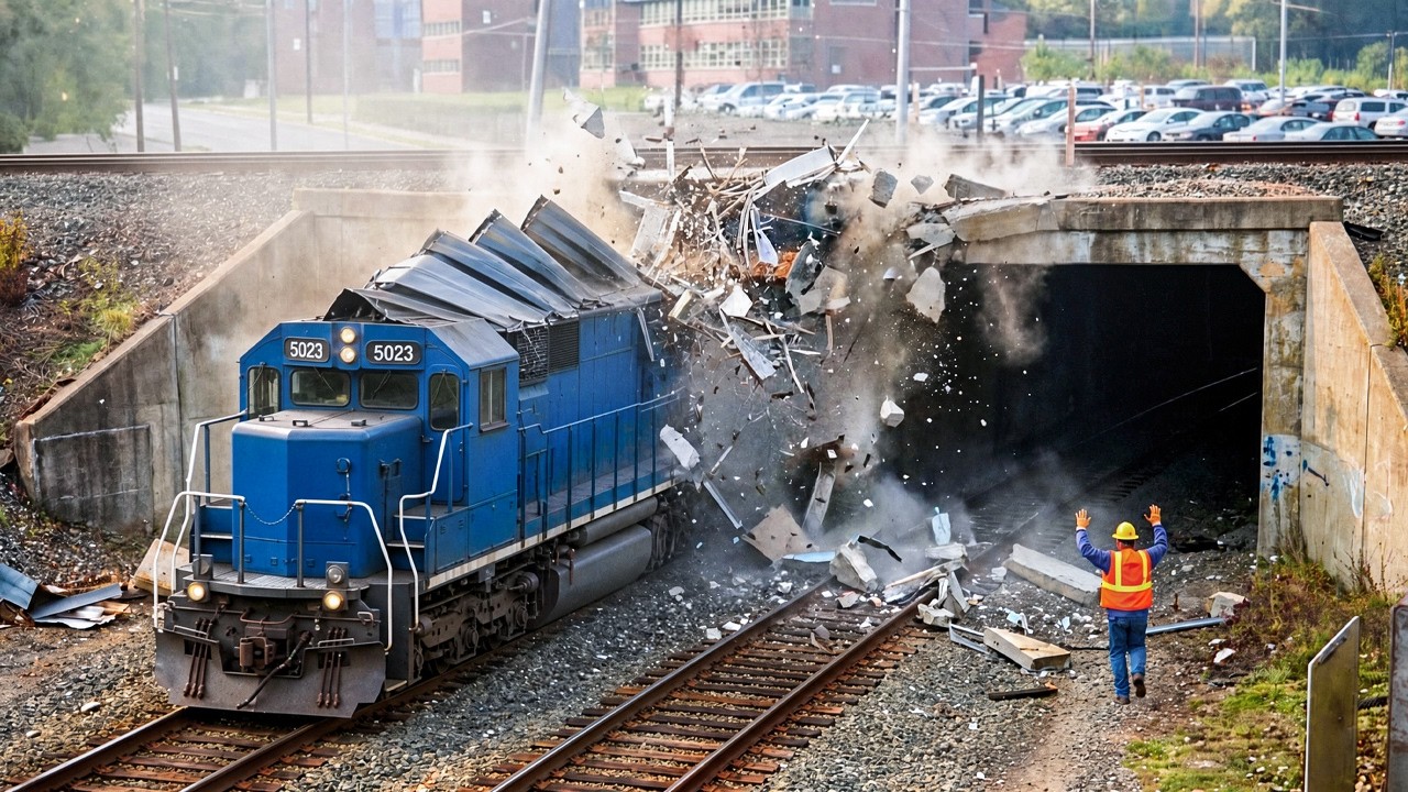 Du wirst nicht glauben, dass diese Tunnel-Katastrophen tatsächlich passiert sind