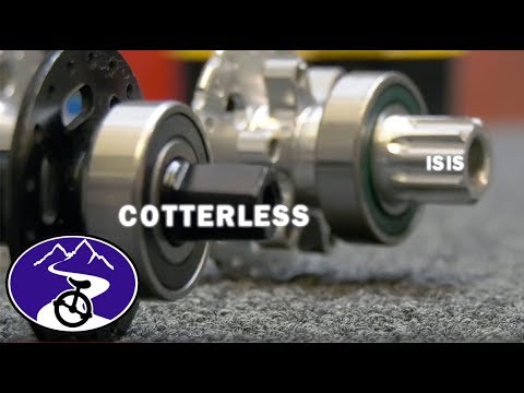 Unicycle.com USA How To: Cotterless vs ISIS Cranks