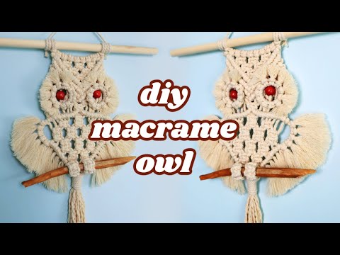 How To Make a DIY Fall Macrame Flower Wreath