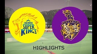 IPL 2012 Final - Chennai Super Kings V Kolkata Knight Riders highlights | DBC 17 Gameplay