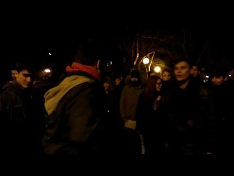 Alex vs Mc silencio. Octavos. Bien organizada Battle