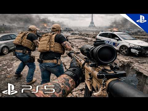 A RÚSSIA INVADIU PARIS | GUERRA TOTAL NA EUROPA! | Call of Duty MW3 #part10 (4K60 HDR)
