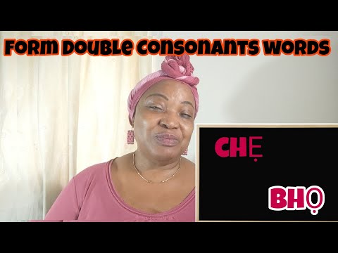 LEARN to SAY your Esan/Nigerian/African DOUBLE CONSONANT Words and Names | Don't be late to Class!!!