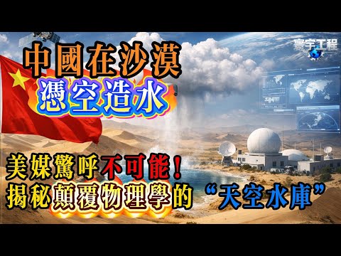 💣【颠覆认知】中国在沙漠&ldquo;凭空造水&rdquo;！揭秘&ldquo;天空水库&rdquo;背后的中国黑科技，成本低到离谱，彻底改写全球水资源战争格局？