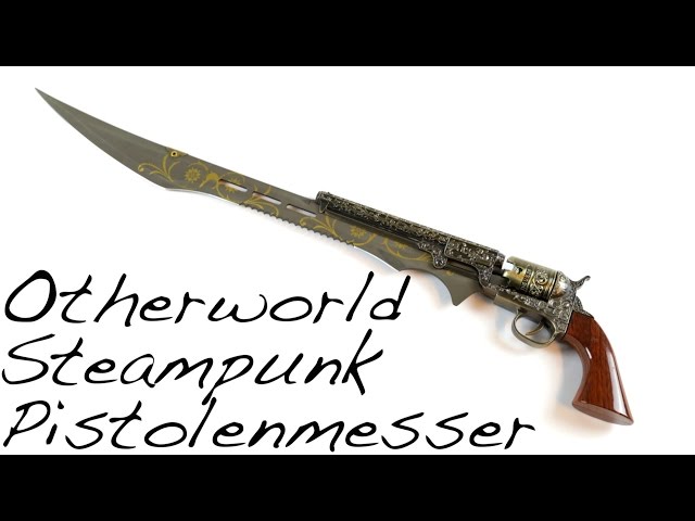 Vídeo relacionado con My Other Me - Fusil marrón con detalles de balas, cuchillo y mira unisex adulto de 108 cm. Un accesorio imprescindible para dar un toque retrofuturista a tu atuendo steampunk