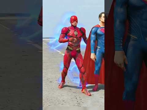 SUPERMAN VS THOR - TEAM BATTLE (MARVEL VS DC) | #Shorts | #thor | #gta5