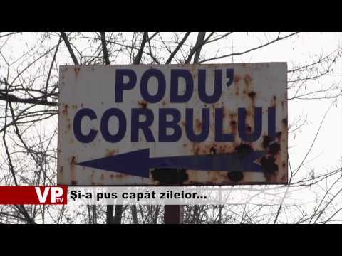Şi-a pus capăt zilelor…