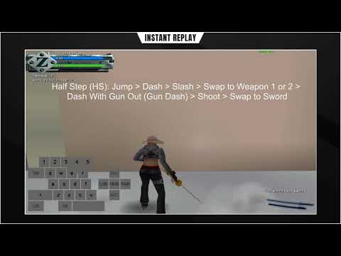 GunZ K-Style Beginner Moves: Half Step (HS)