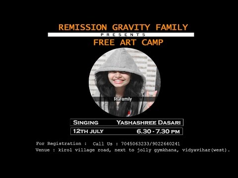 RGF Art Camp | Singing | Yashashree Dasari