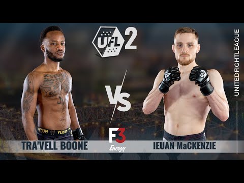 Tra'vell Boone vs Ieuan MaCkenzie | Bout 5 | UFL 2
