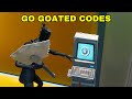 All CHEATS And CODES In Go Goated