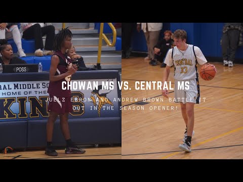 252 middle school hoops! Chowan MS vs. Central MS full highlights!