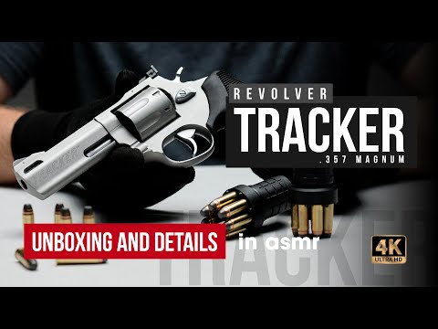 Taurus Revolver RT 627 Tracker .357 Magnum  - Unboxing and Details [Gun ASMR]