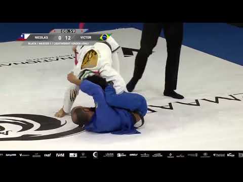 NICOLAS PONCE vs VICTOR OTONIEL MORAES -  ABU DHABI GRAND SLAM JIU JITSU 2022